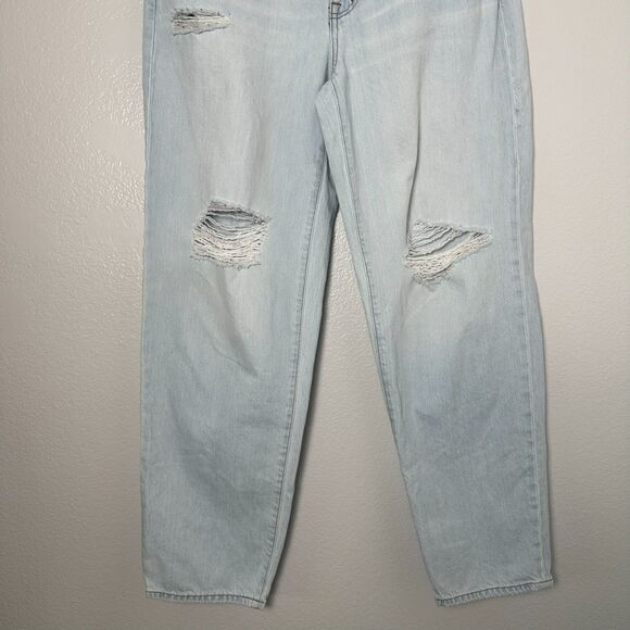 Madewell The Slouchy Boyjean Women's Wrightlane Light‎ Wash Size 28 - Picture 10 of 16